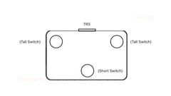 Aux Switch for Morningstar MC3 MC6 MC6 PRO or MC8 Model B (Three Click-less Buttons) (Copy)